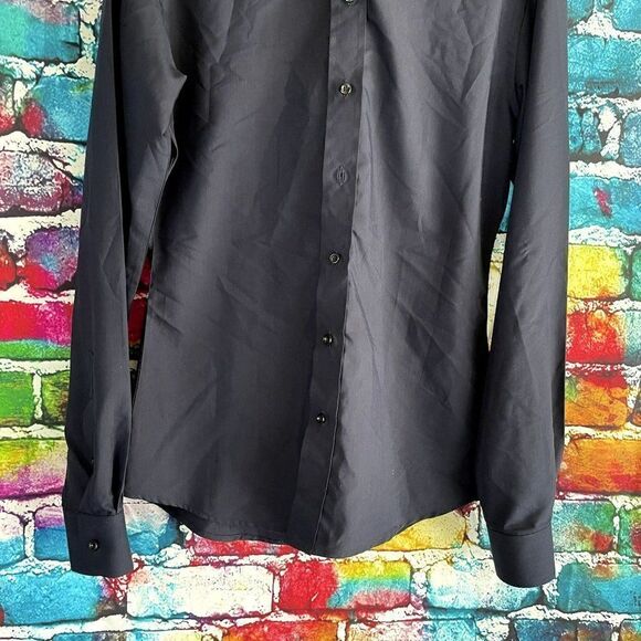 Emporium Armani Long Sleeve Button Down Shirt Blouse Size Medium - Picture 2 of 6